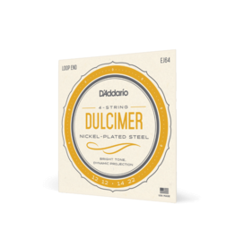 D'Addario D'Addario Dulcimer, 4-String, Nickel