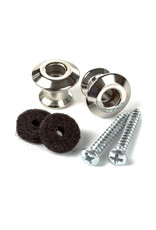 Dunlop Dunlop Straplok Dual Design Strap Button Set - Nickel