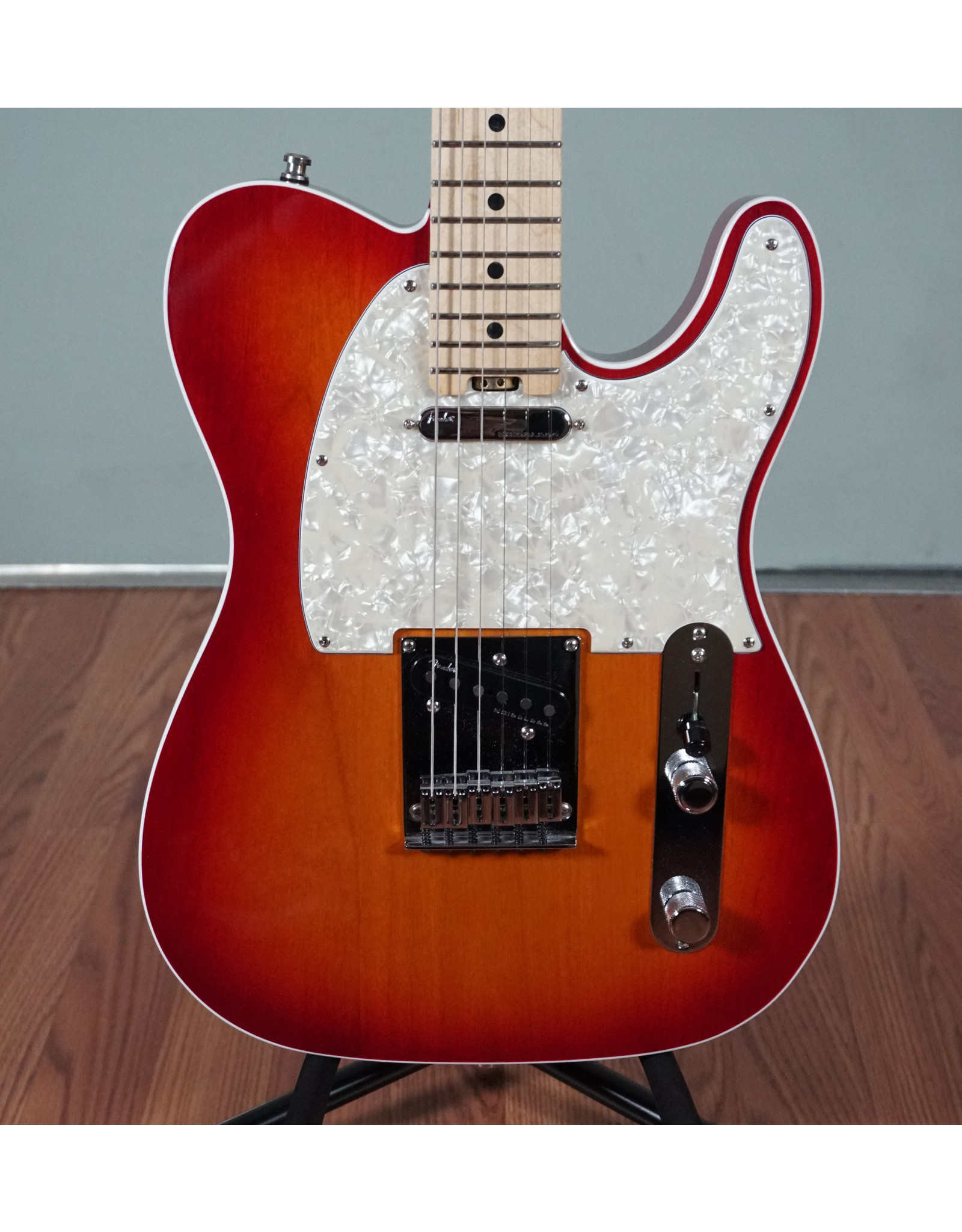 Fender Fender American Elite Telecaster, 2018, Aged Cherry Sunburst W/ OHSC, Used