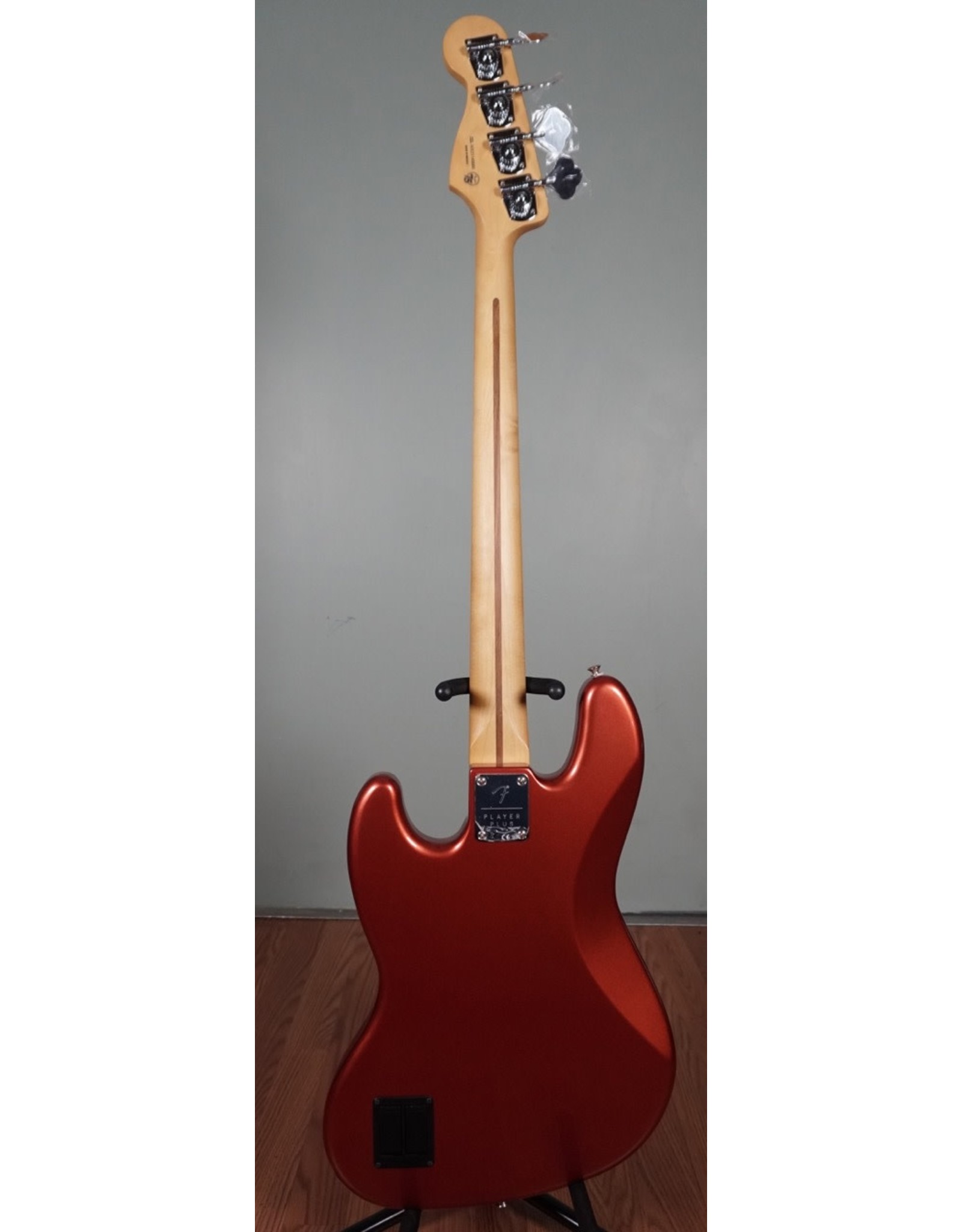 Fender Fender Player Plus Jazz Bass, Aged Candy Apple Red, w/ Gig Bag