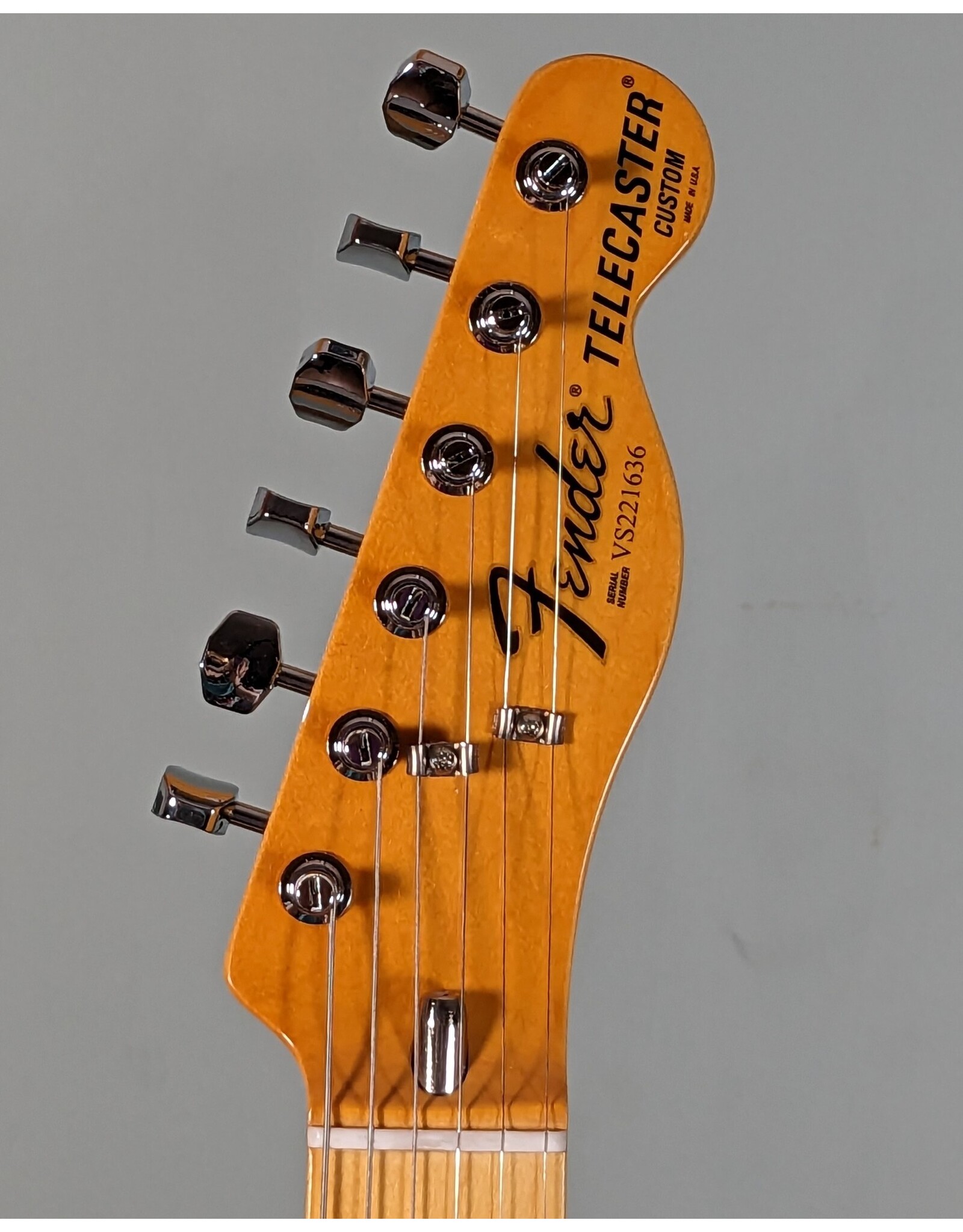 Fender Fender American Vintage II 1977 Telecaster Custom, Black w/ Vintage-Style Black HSC