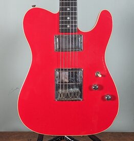 1980s Schecter PT Tele, Red w/ HSC, Used