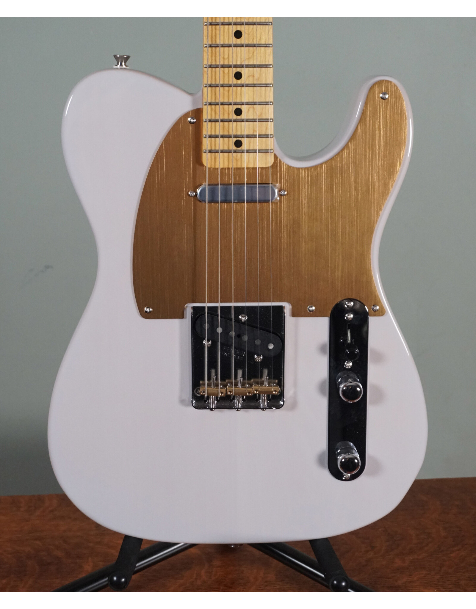 Fender JV Modified '50s Telecaster, White Blonde w/ Deluxe Gig Bag