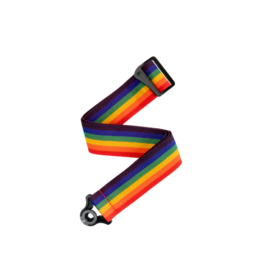 D'Addario D'Addario Auto Lock Polypro Guitar Strap, Rainbow