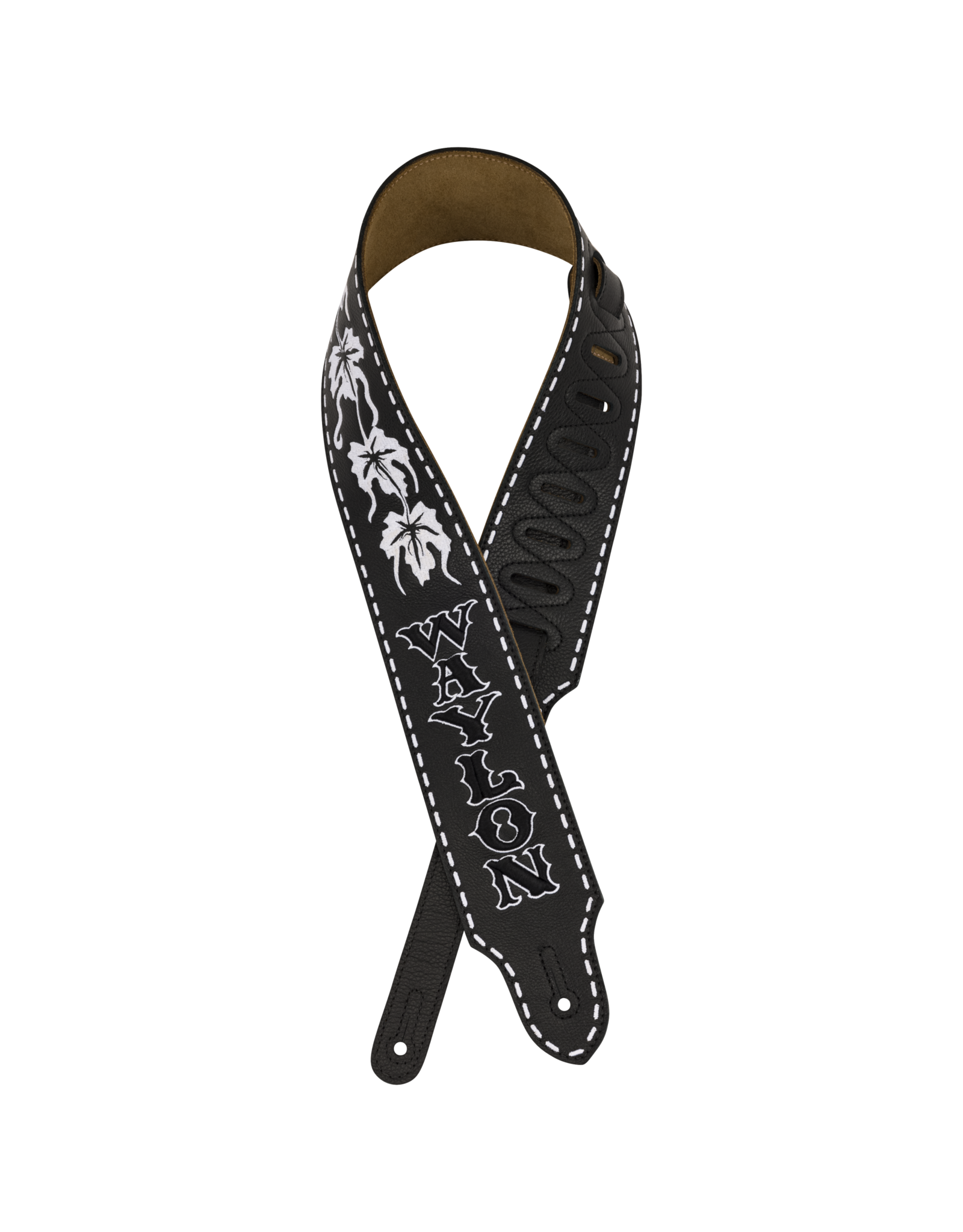 Fender Fender Waylon Jennings Signature Strap, Black