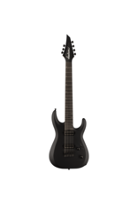 Jackson Jackson Pro Plus Series DK Modern MDK7 HT, Ebony Fingerboard, Bare Knuckle PUPs, Satin Black w/ Gig Bag - Open Box