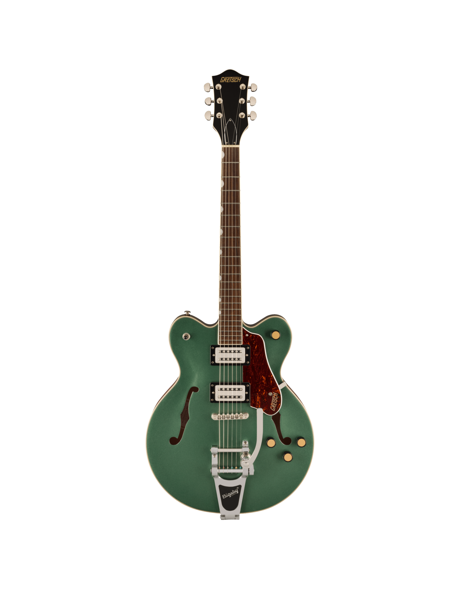 Gretsch Gretsch G2622T Streamliner Center Block Double-Cut with Bigsby, Broad’Tron BT-3S Pickups, Steel Olive