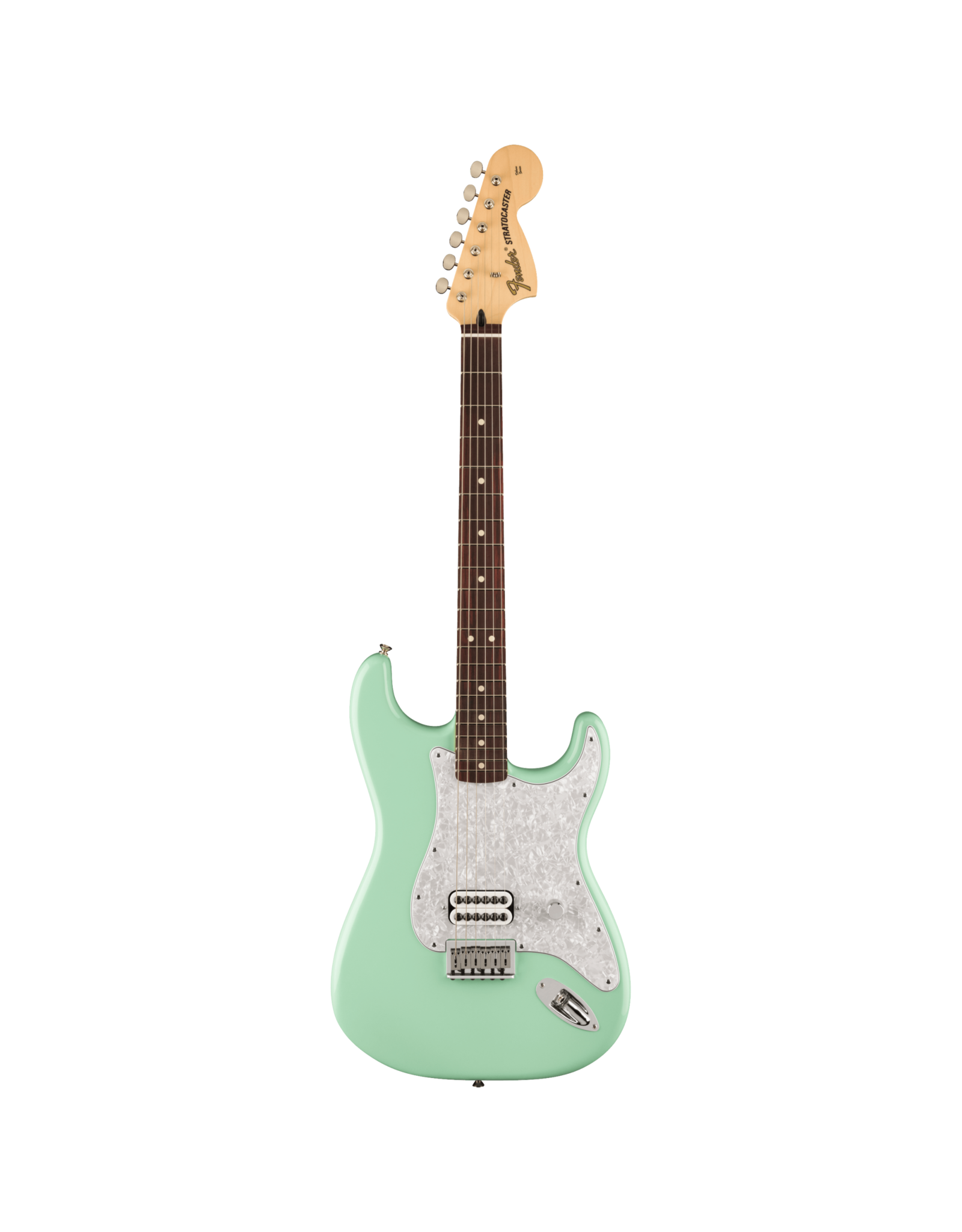 Fender Fender Tom DeLonge Stratocaster, Surf Green w/ Deluxe Gig Bag - Open Box