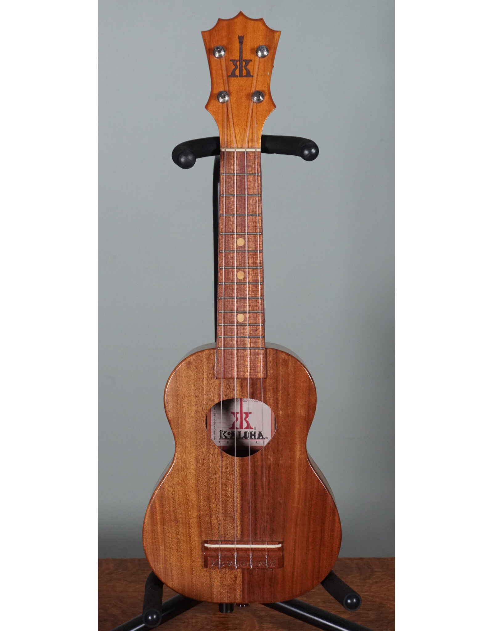 KoAloha Acacia Opio Soprano Ukulele w/ Gig Bag, Used