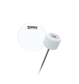 Evans EQ Clear Plastic Bass Drum Single Patch