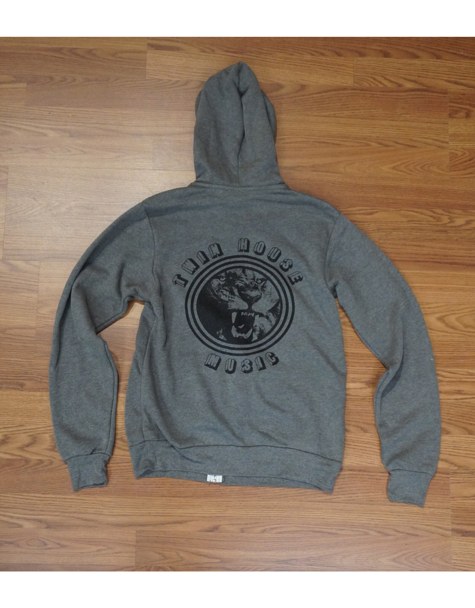 Twin House Music Twin House Music Lion Hoodie, Grey