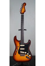 Fender Fender Limited Edition Suona Stratocaster Thinline, Ebony Fingerboard, Violin Burst w/ Deluxe Blonde HSC