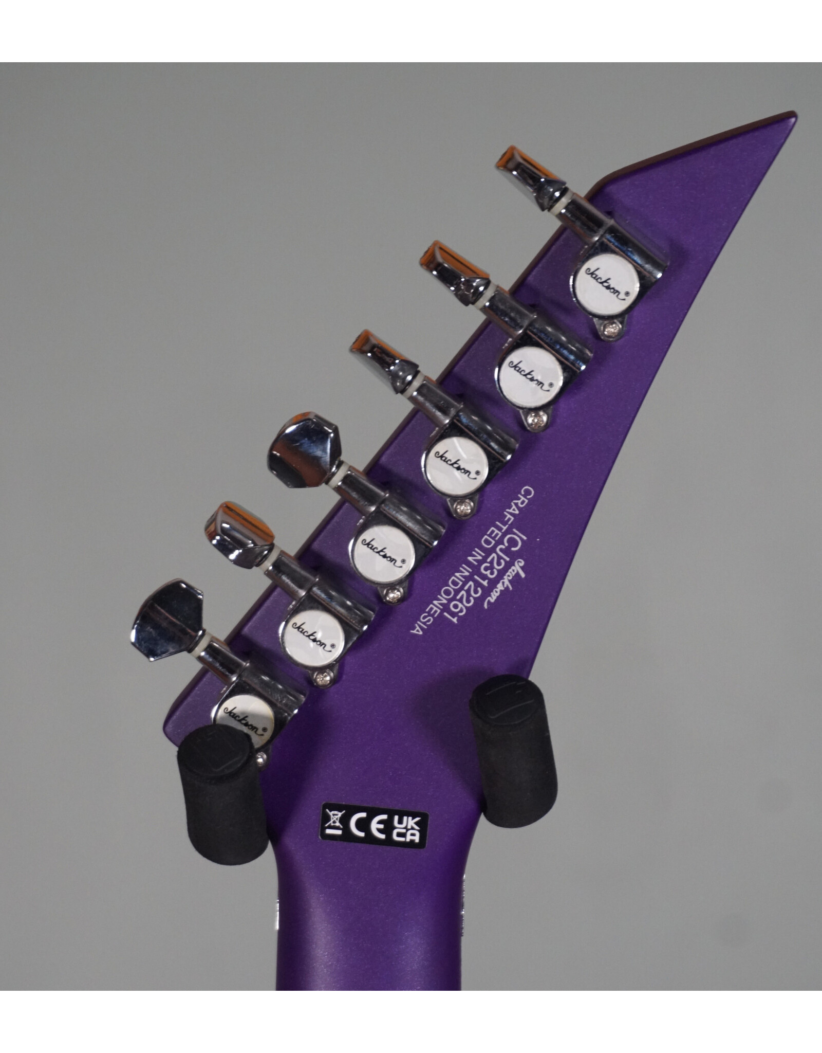 Jackson Jackson  X Series Rhoads RRX24, Laurel Fingerboard, Purple Metallic with Black Bevels - Open Box