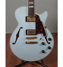 2017 D'Angelico DLX SSSP Single-Cut, Powder Blue w/OHSC Used