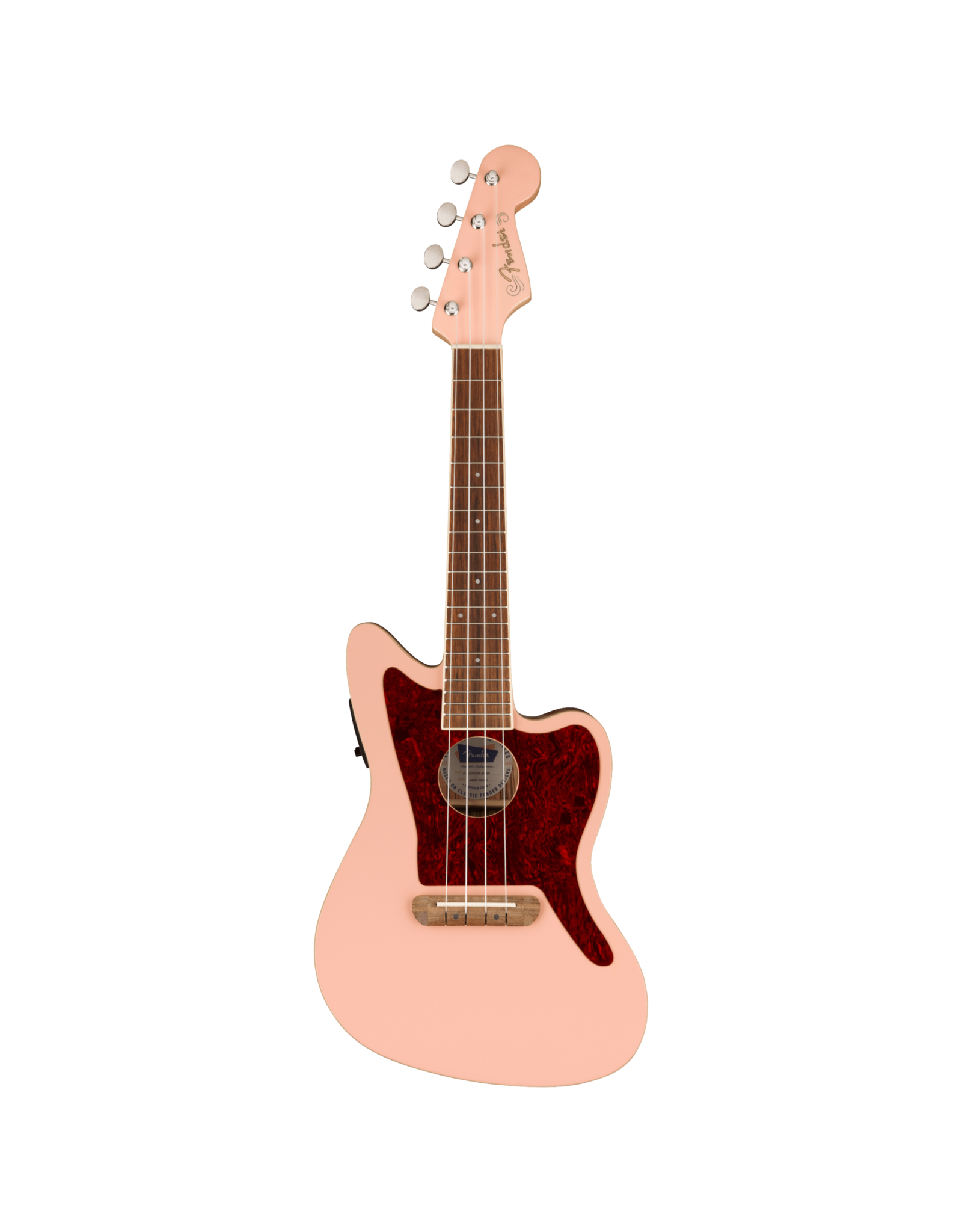 Fender Fender Fullerton Jazzmaster Uke, Shell Pink