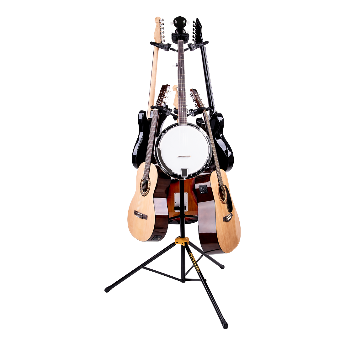 Hercules Plus Series Universal 6-piece Guitar AutoGrip Display