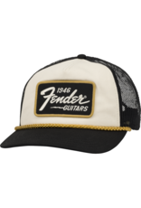 Fender Fender 1946 Gold Braid Hat, Cream/Black