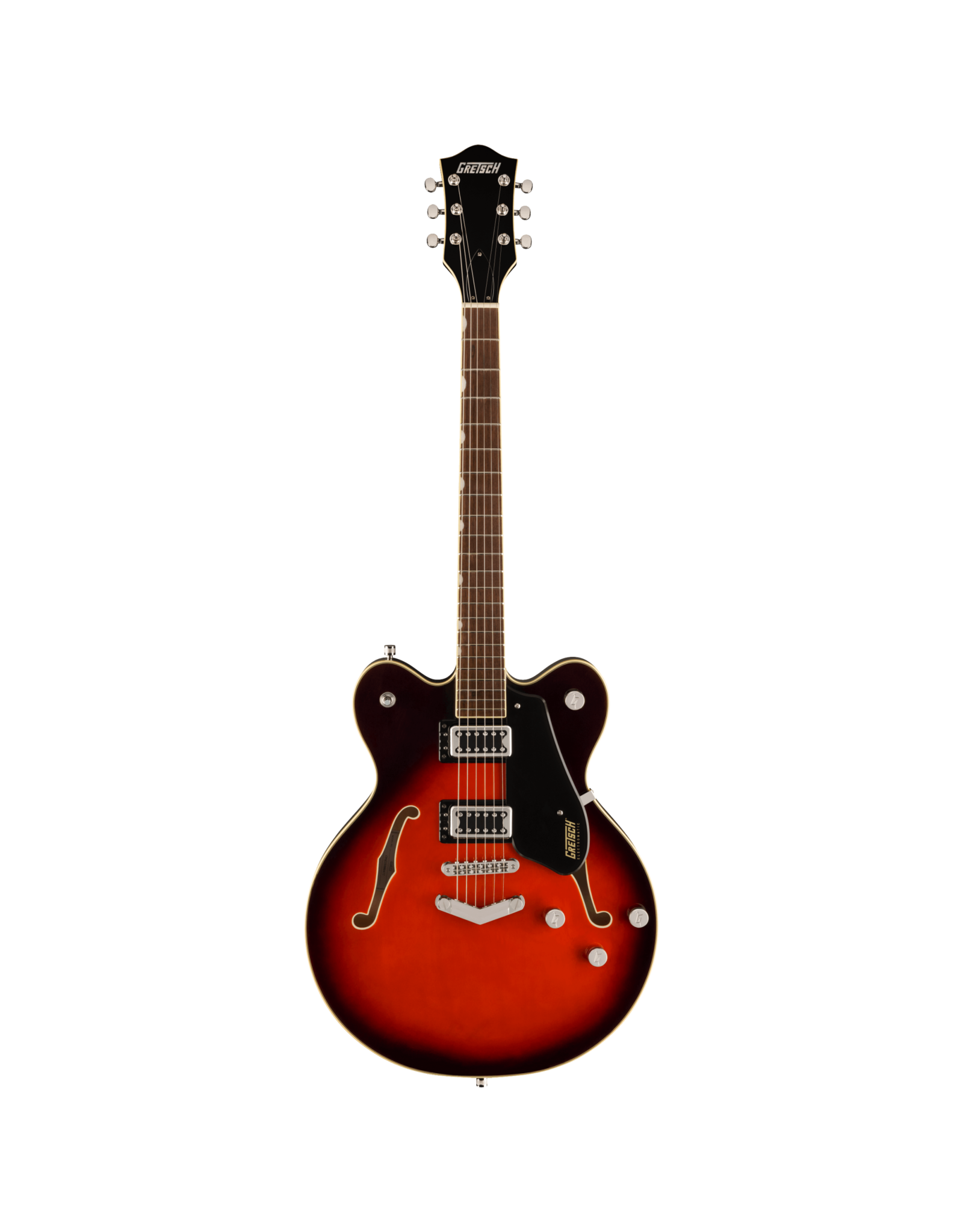 Gretsch Gretsch G5622 Electromatic Center Block Double-Cut with V-Stoptail, Claret Burst