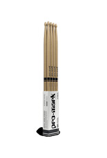 Promark ProMark Classic Forward 5A Hickory Drumsticks, Oval Wood Tip, 4-Pack