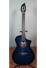 Breedlove Discovery S Concert NY CE HB, Blue Burst, Used