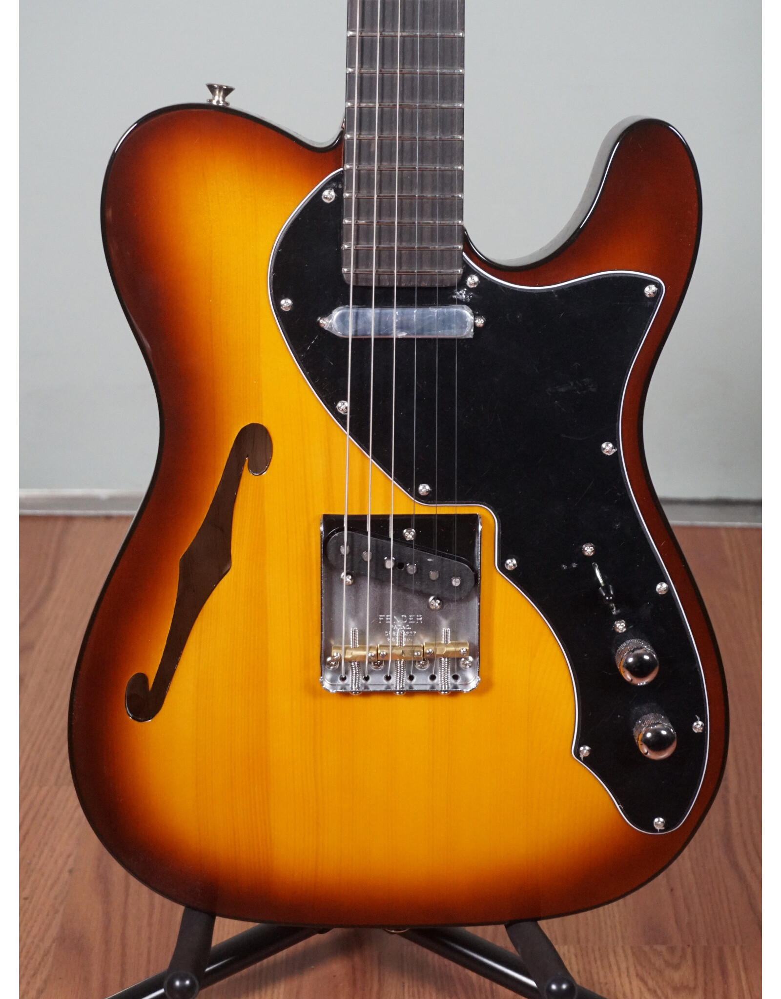 Fender Fender Limited Edition Suona Telecaster Thinline, Ebony Fingerboard, Violin Burst w/ Deluxe Blond HSC