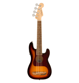 Fender Fender  Fullerton Precision Bass Uke, Tortoiseshell Pickguard, 3-Color Sunburst