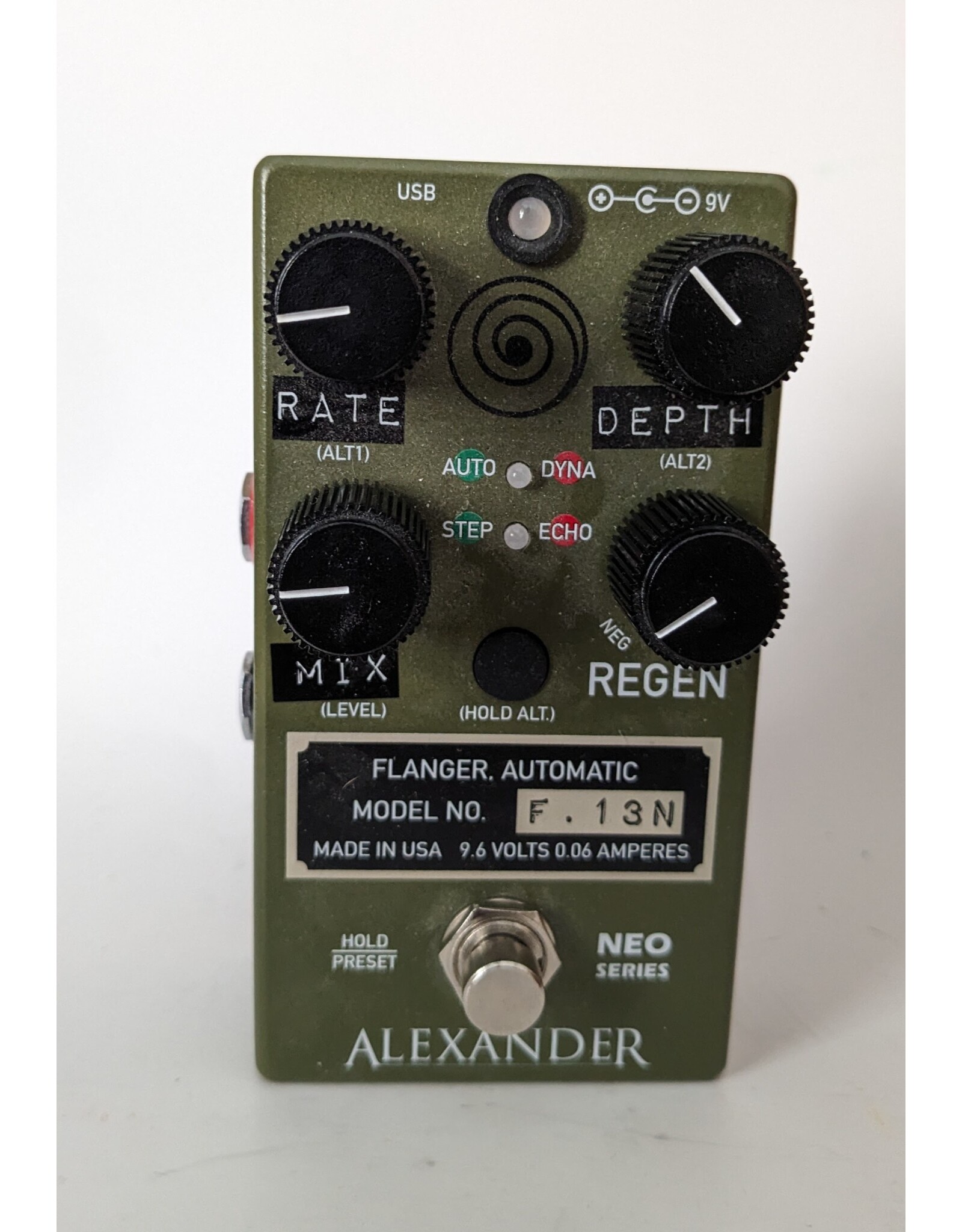 Alexander Pedals Alexander F-13N Sci-Fi Flanger w/ Box, Used