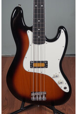 Fender Fender Gold Foil Jazz Bass, Ebony Fingerboard, 2-Color Sunburst w/Gig Bag