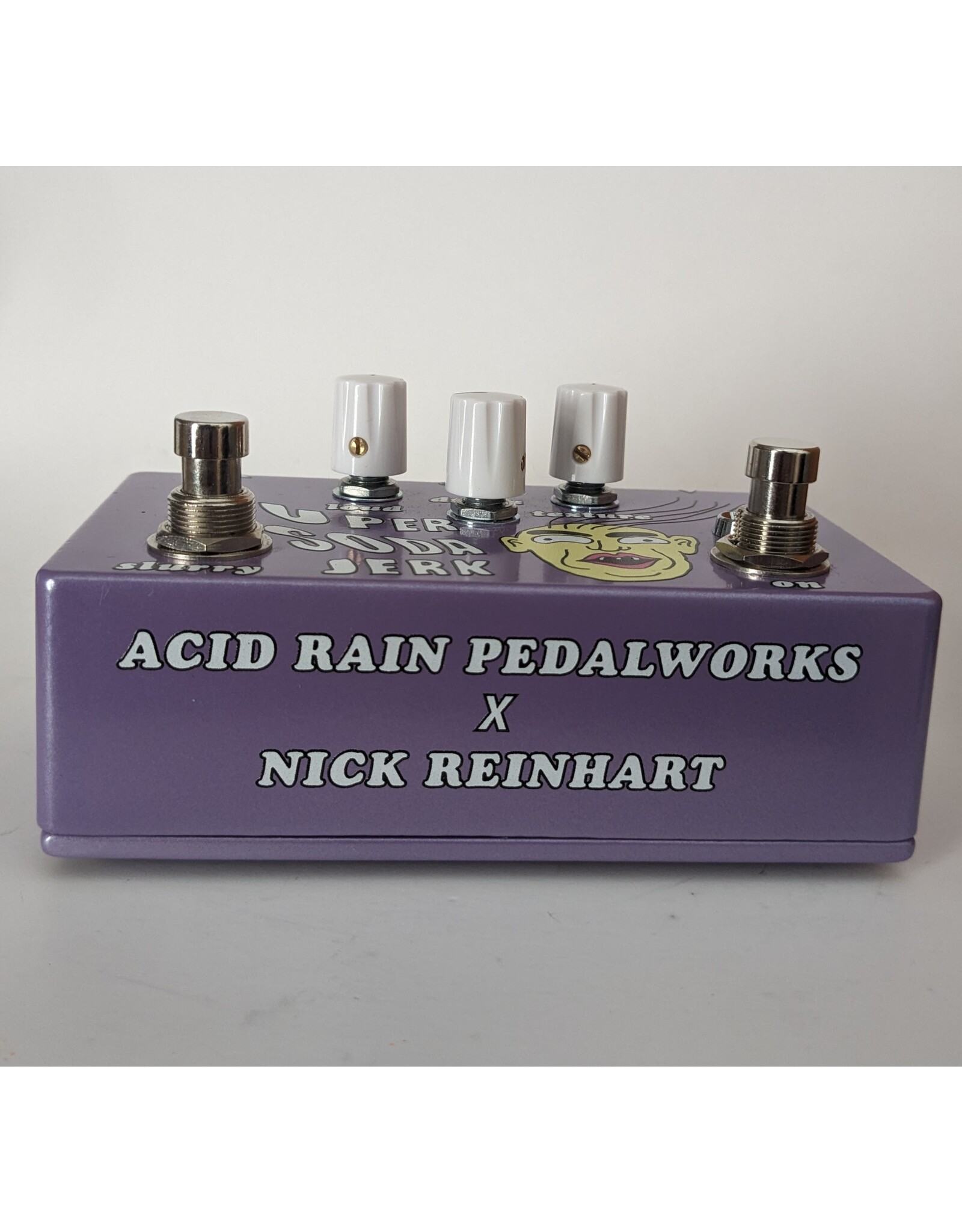 Acid Rain Pedalworks Super Soda Jerk Fuzz with Drone w/ Box, Used