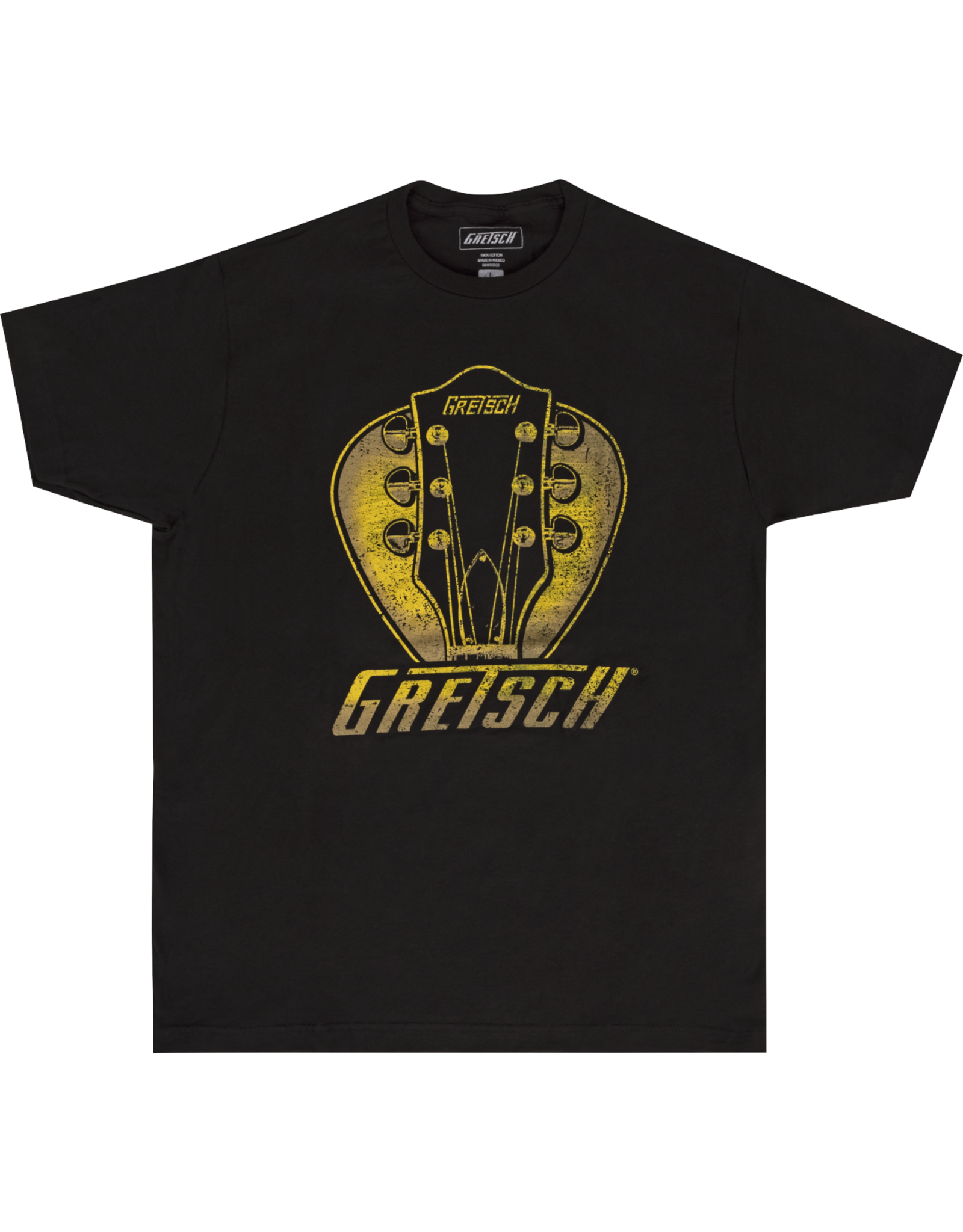 Gretsch Gretsch Headstock Pick T-Shirt, Black, Small