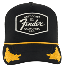 Fender Fender Scrambled Eggs Hat, Black