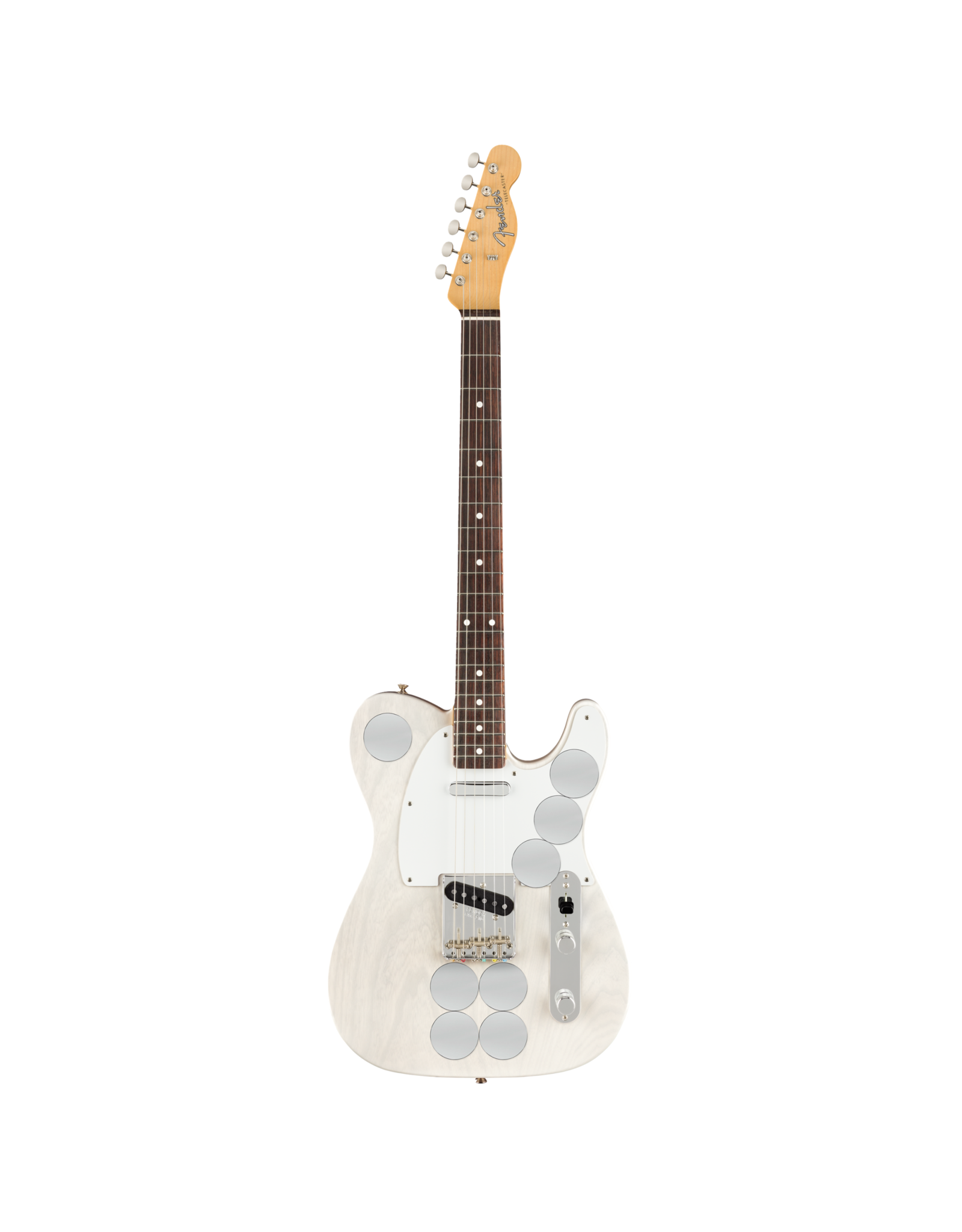 Fender Fender Jimmy Page Mirror Telecaster, Rosewood Fingerboard, White Blonde w/ Vintage Style Tweed Case
