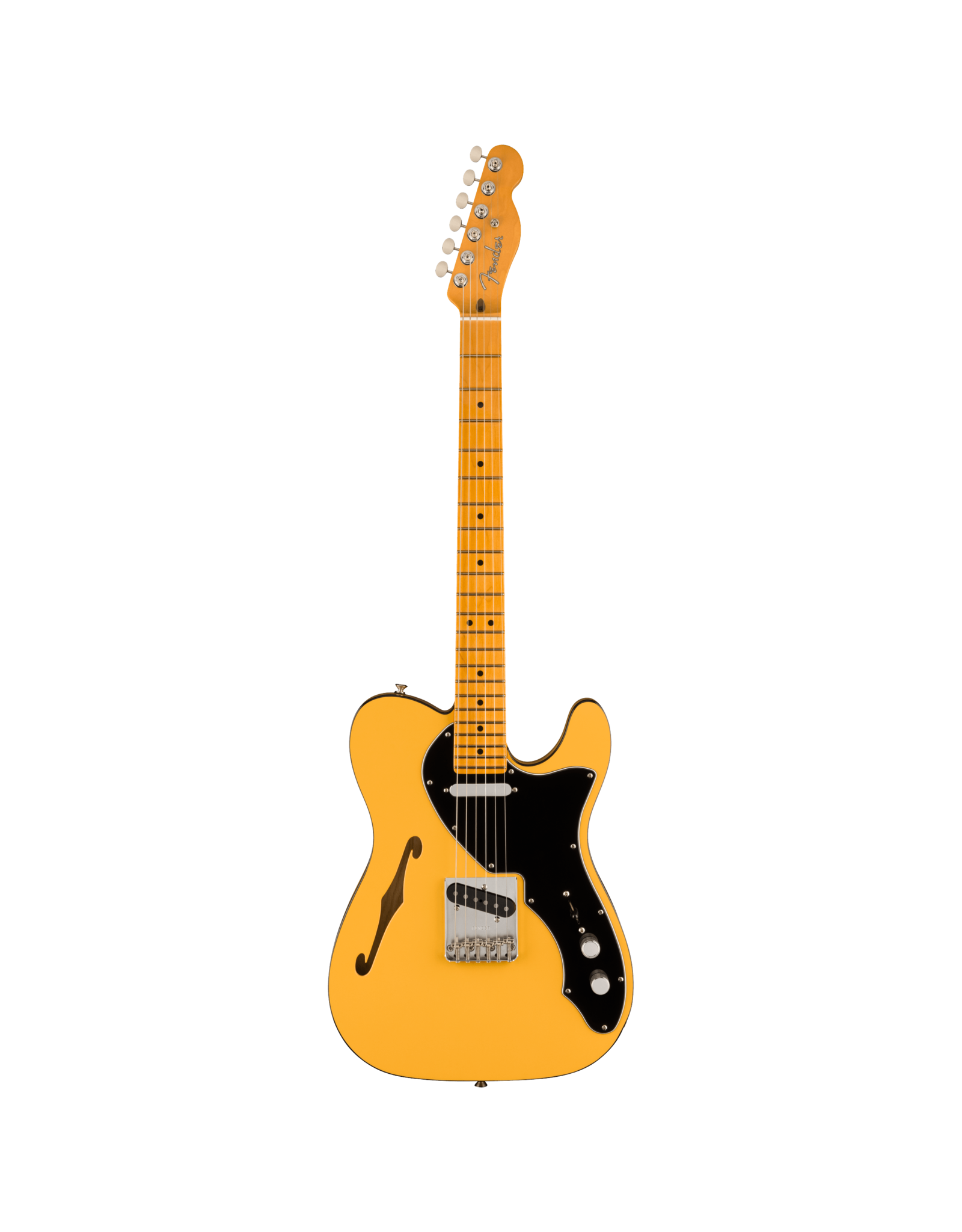 Fender Fender Britt Daniel Tele Thinline, Maple Fingerboard, Amarillo Gold w/ Elite Molded Case