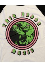 Twin House Music Twin House Music  Lion Baseball T, Pink/Green