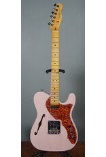 Fender Fender American Professional II Telecaster Thinline, Transparent Shell Pink w/ Deluxe Molded Case