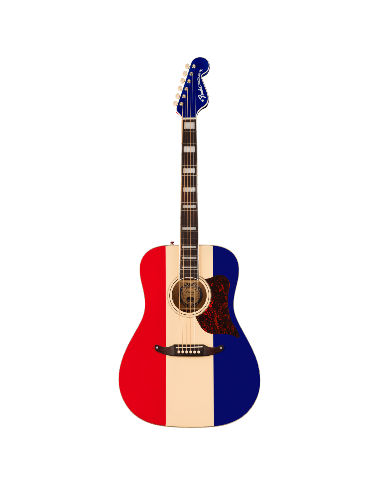 Fender Fender Buck Owens Kingman, Red White and Blue w/ Custom Hardshell Case