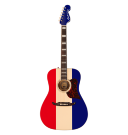 Fender Fender Buck Owens Kingman, Red White and Blue w/ Custom Hardshell Case