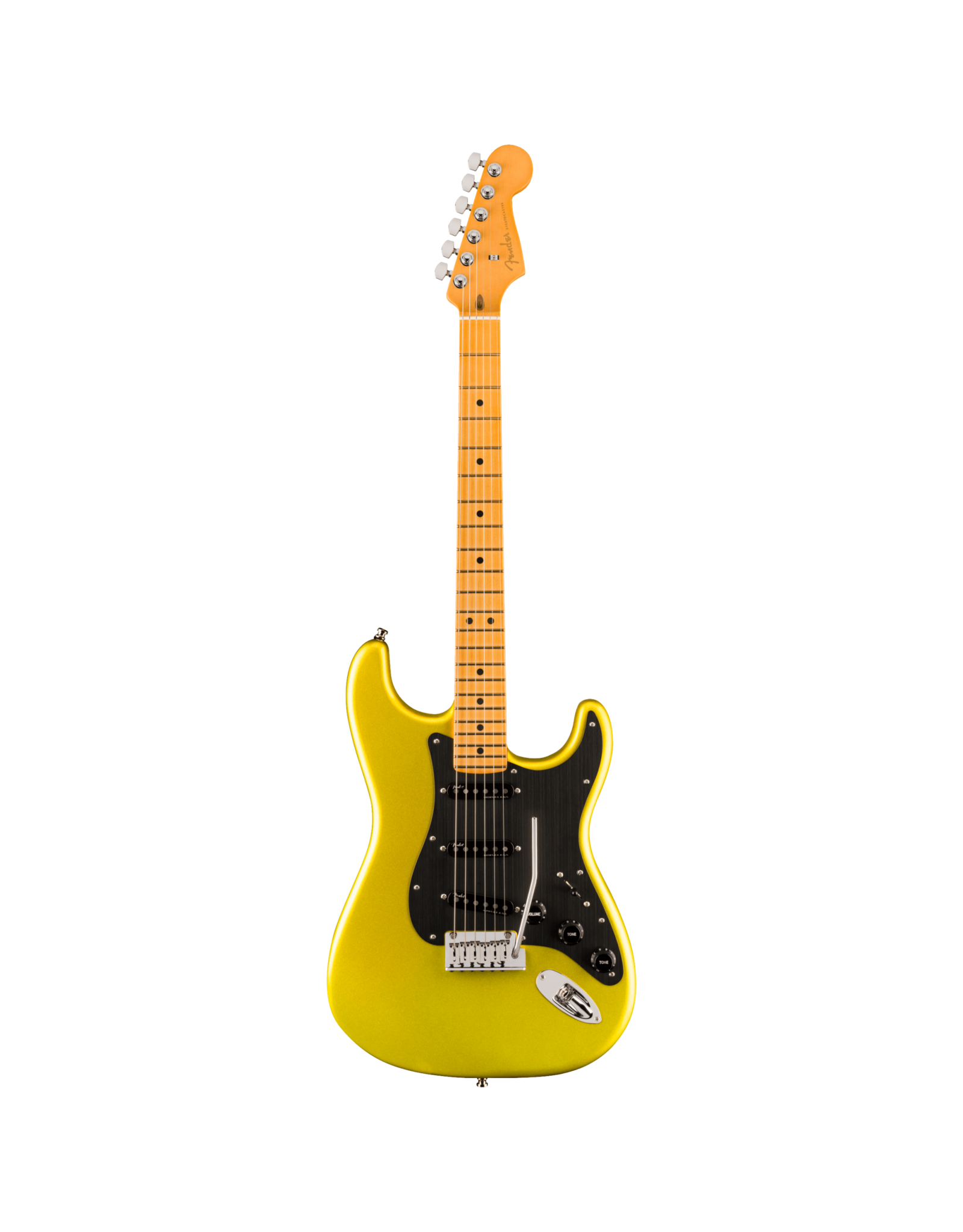 Fender Fender American Ultra II Stratocaster, Maple Fingerboard, Solar Flare w/ Deluxe Molded Case