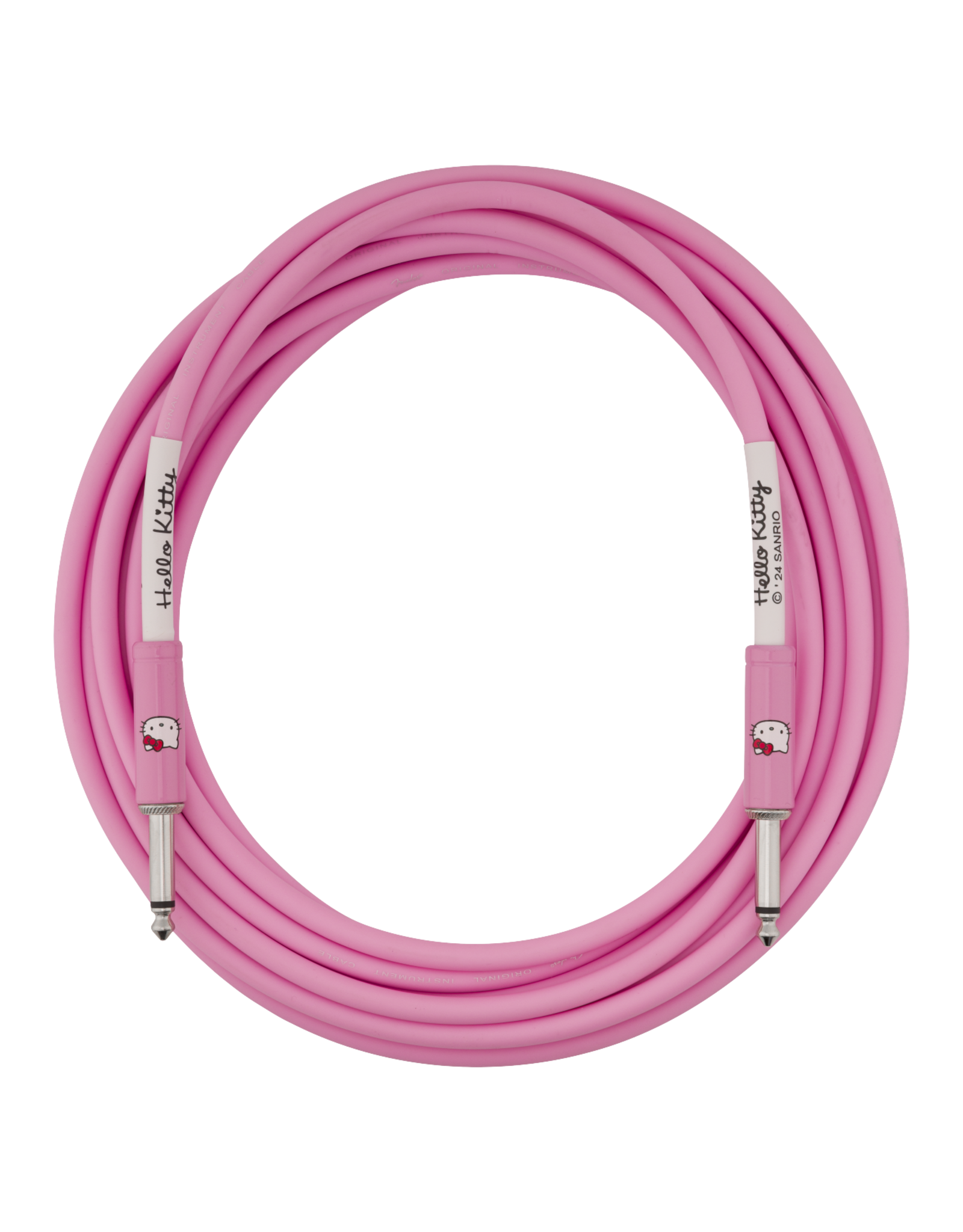 Fender Fender x Hello Kitty 18.6' Instrument Cable, Pink