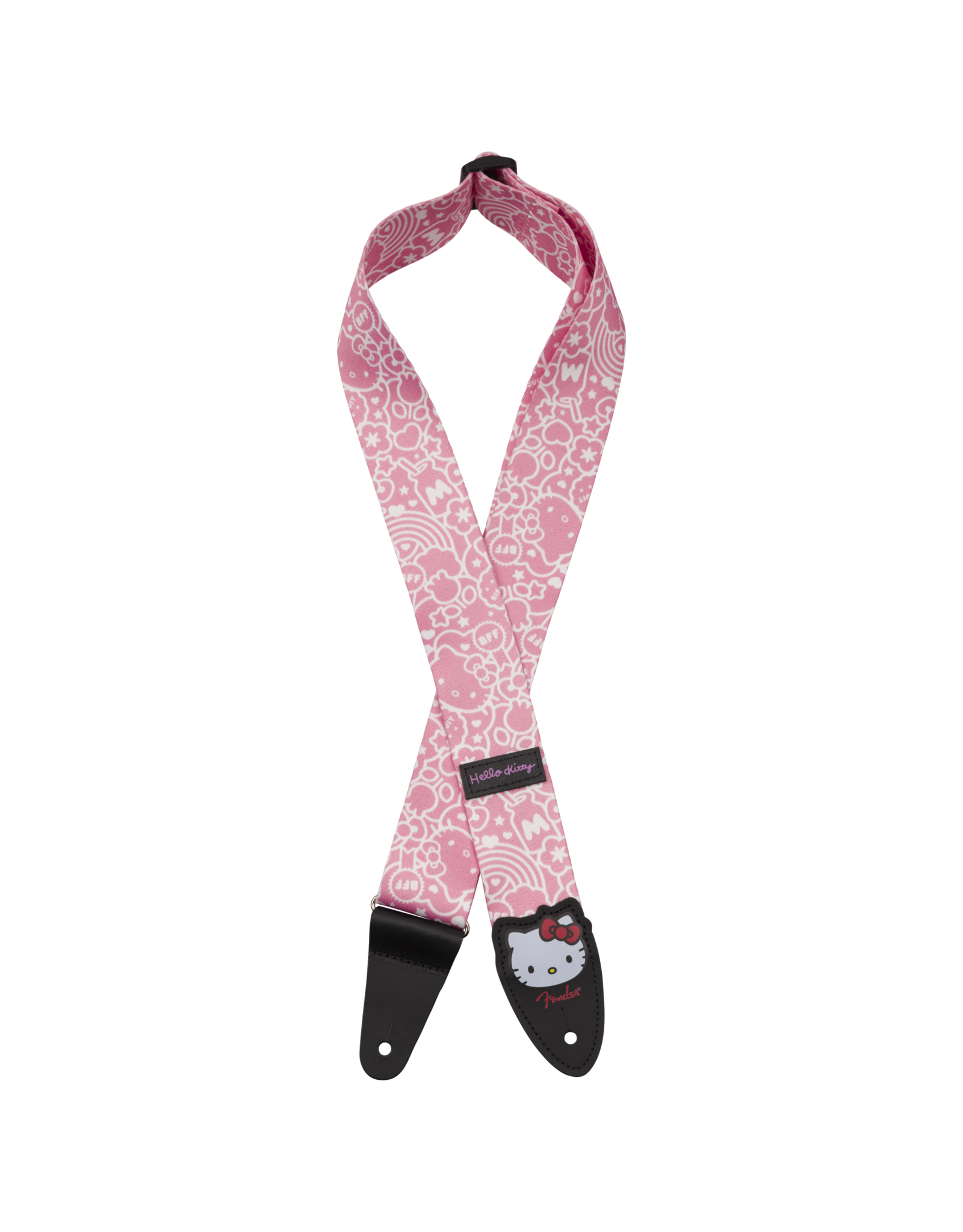 Fender Fender x Hello Kitty Polyester Strap, Pink