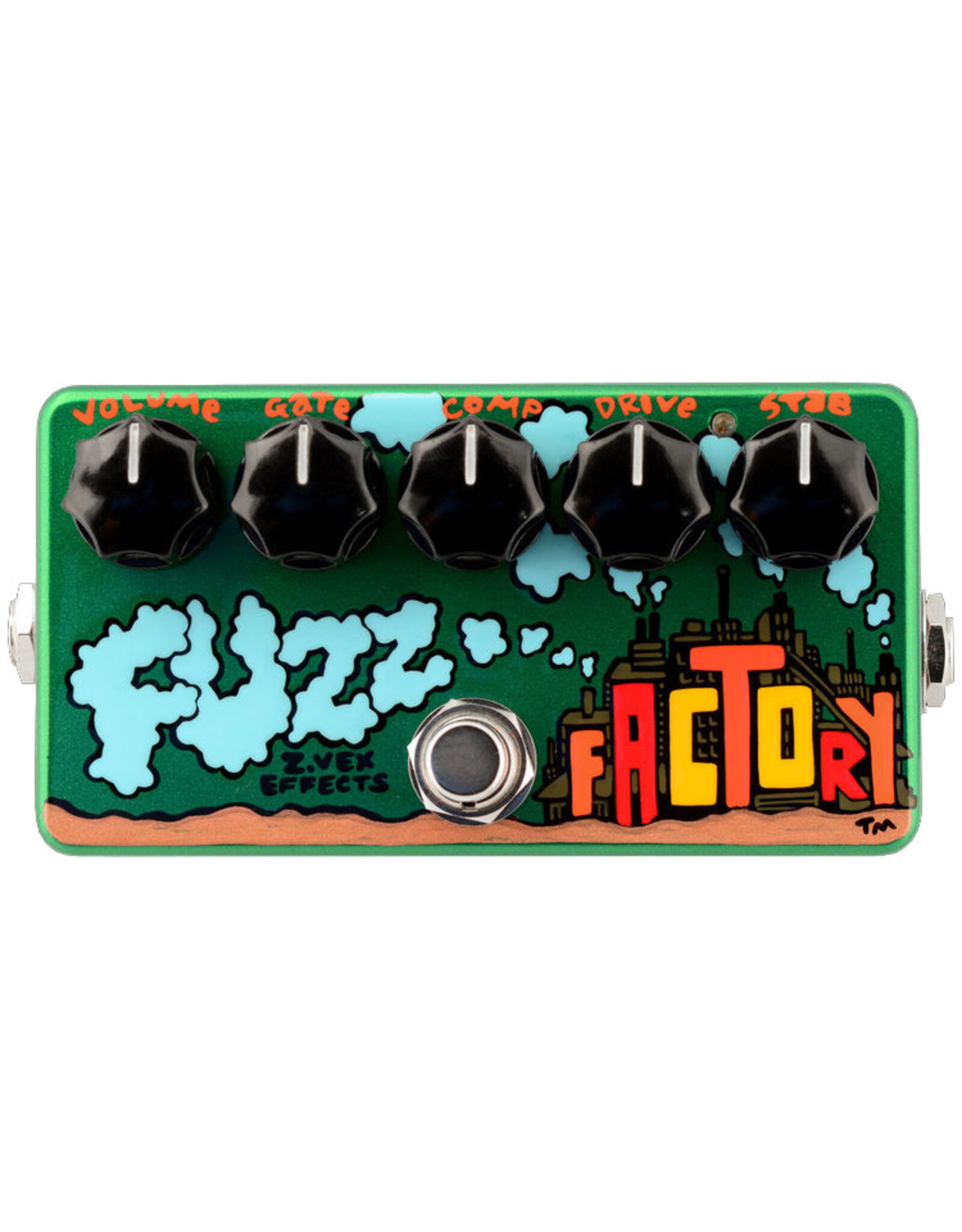 ZVEX Handpainted Fuzz Factory - Twin House Music ZVEX Handpainted Fuzz Factory - Twin House Music