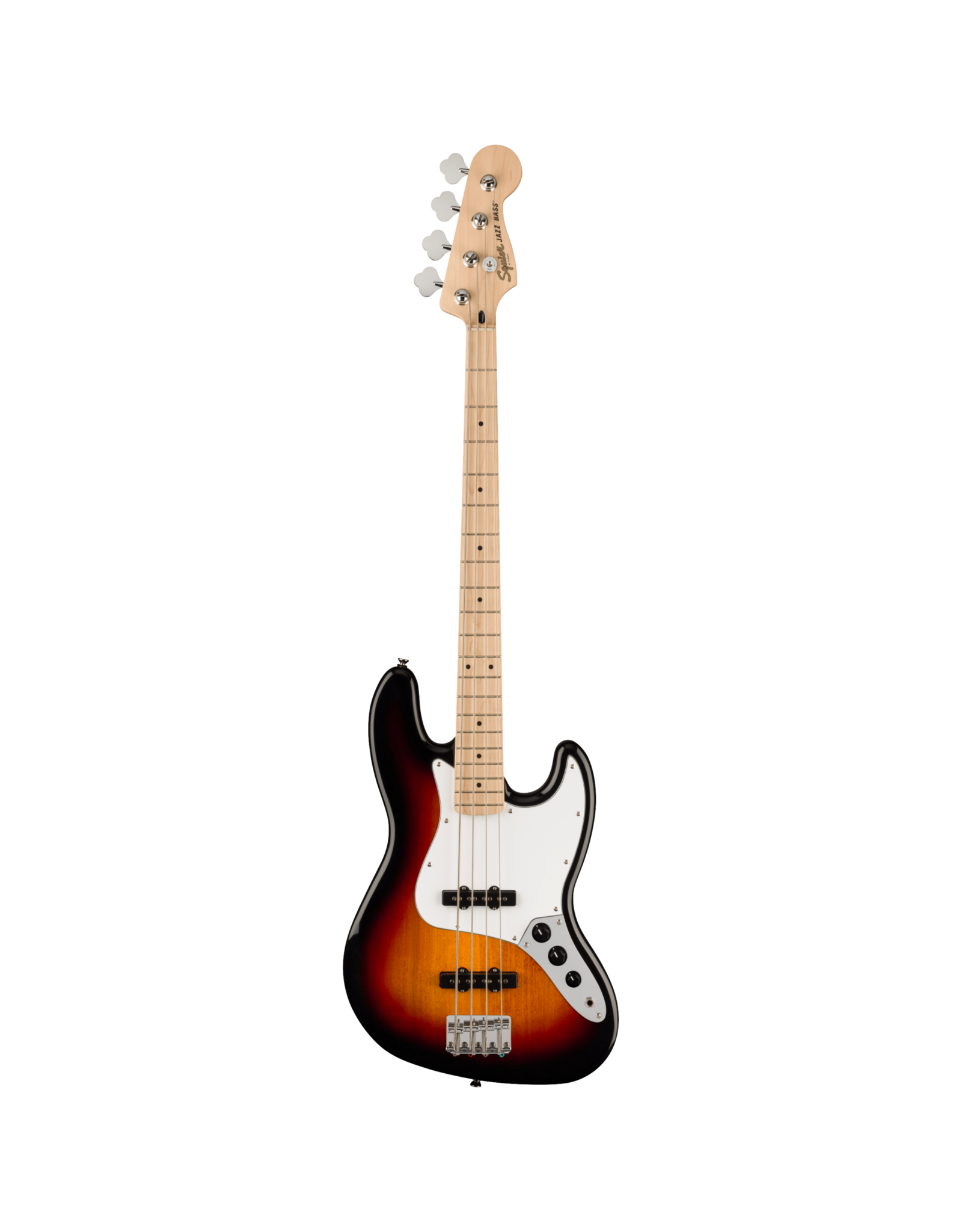 Squier Squier Affinity Series Jazz Bass, Maple Fingerboard, 3-Color Sunburst