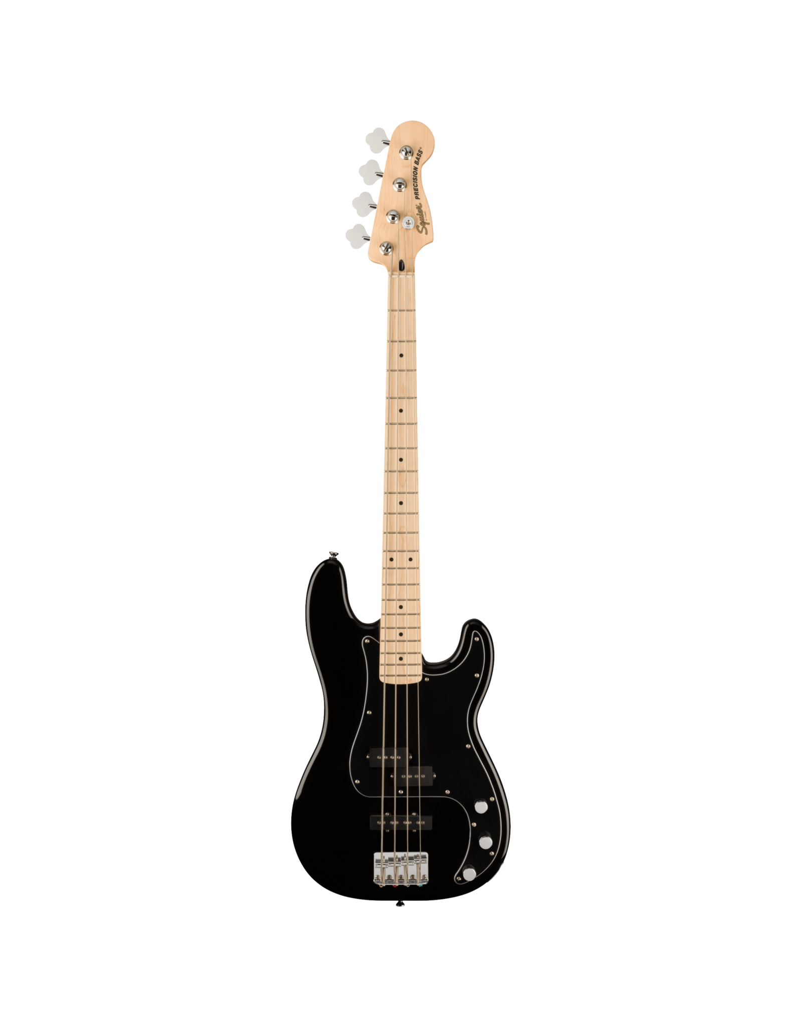 Squier Squier Affinity Series Precision Bass PJ, Black Pickguard, Black