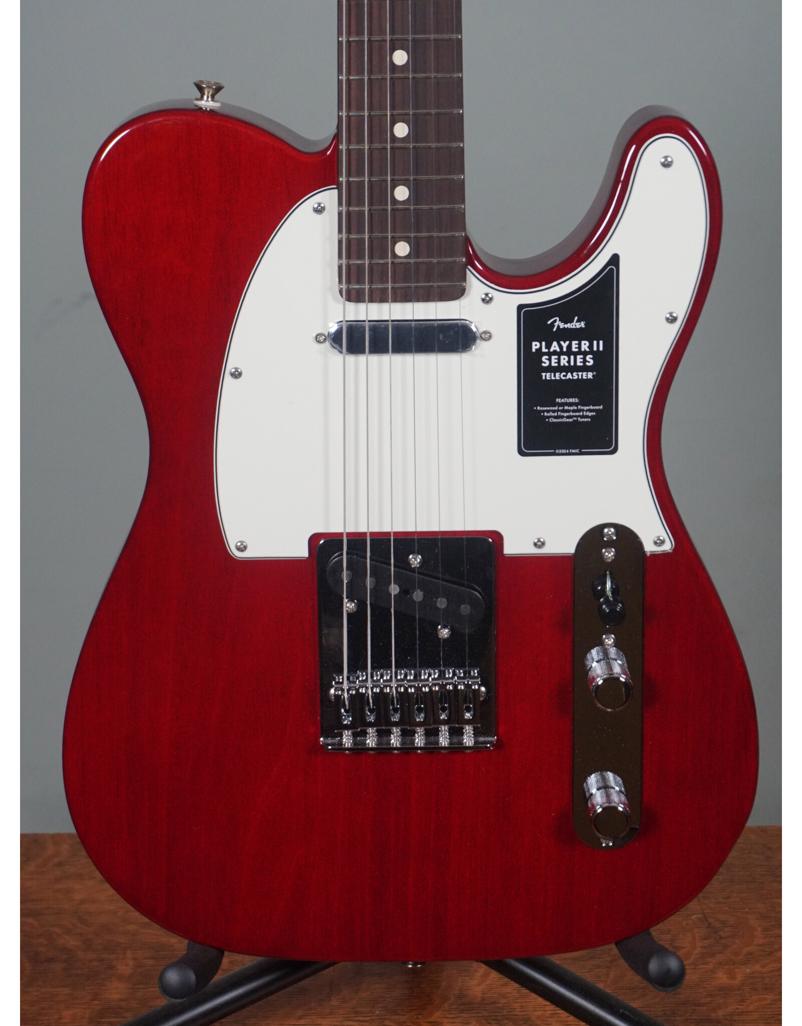 Fender Fender Player II Telecaster, Rosewood Fingerboard, Transparent Cherry