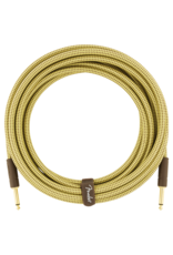 Fender Fender Deluxe Series Instrument Cable, Straight/Straight, 10', Tweed