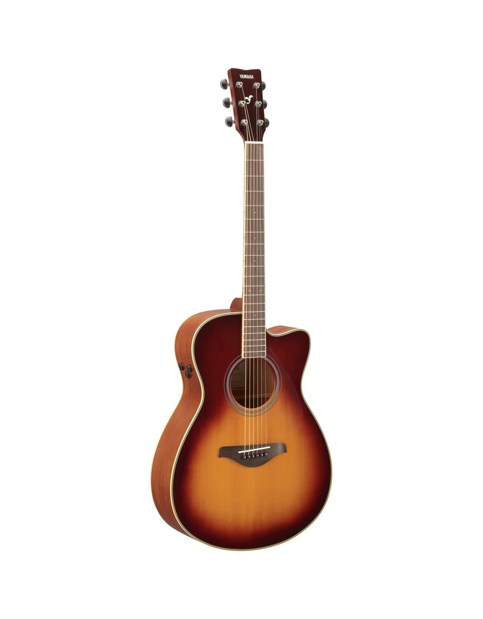 Yamaha Yamaha FSC TransAcoustic, Brown Sunburst