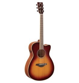 Yamaha Yamaha FSC TransAcoustic, Brown Sunburst