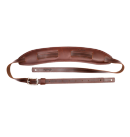 Souldier Souldier Straps Brown Leather Saddle Strap, 3/4"