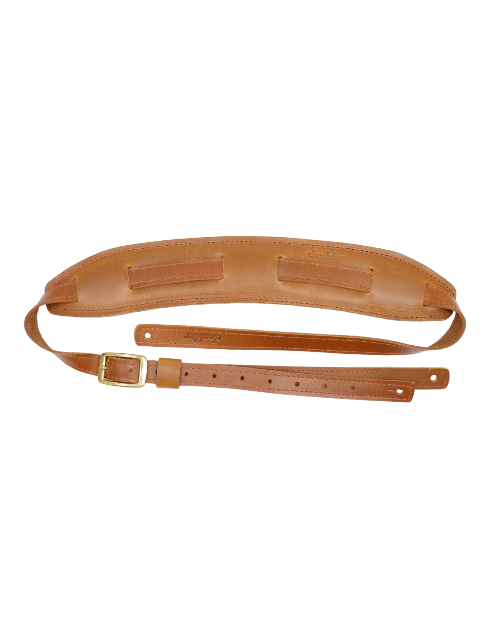 Souldier Souldier Plain Saddle Strap, Tan Leather