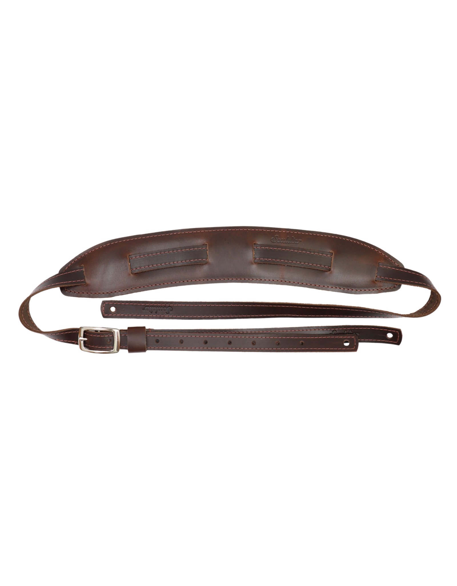 Souldier Souldier Straps Tobacco Leather Saddle Strap, 3/4"